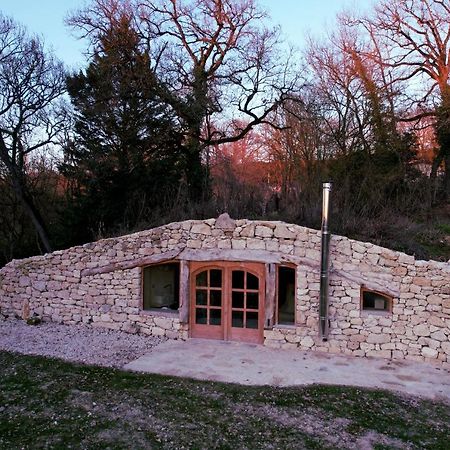Maison Terre Les Cabanes De Fallot - Sauna Bain-Froid Piscine Naturelle L'isle-Bouzon Exteriér fotografie