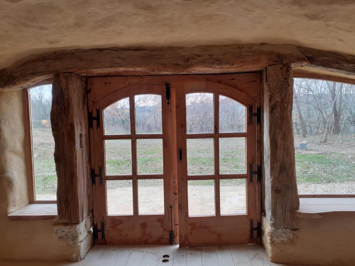 Maison Terre Les Cabanes De Fallot - Sauna Bain-Froid Piscine Naturelle L'isle-Bouzon Exteriér fotografie